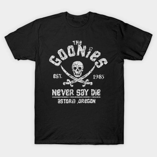 The Goonies Never Say Die T-Shirt by Classic Cassette